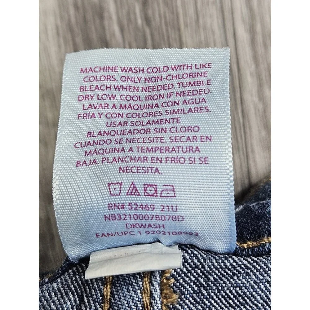 (3/$35) No Boundaries Juniors 21 Blue High Rise Straight Leg‎ Denim Stretch
